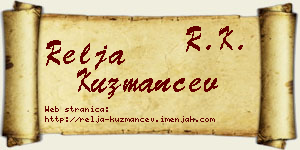 Relja Kuzmančev vizit kartica